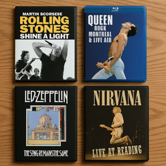 Collection image for: Music DVDs & Blu-Rays