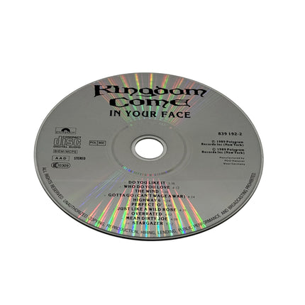 Kingdom Come - In Your Face CD 1989