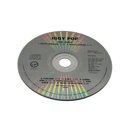 Iggy Pop - The Idiot CD 1990