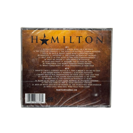 Hamilton - An American Musical Original Broadway Cast Recording 2 CD