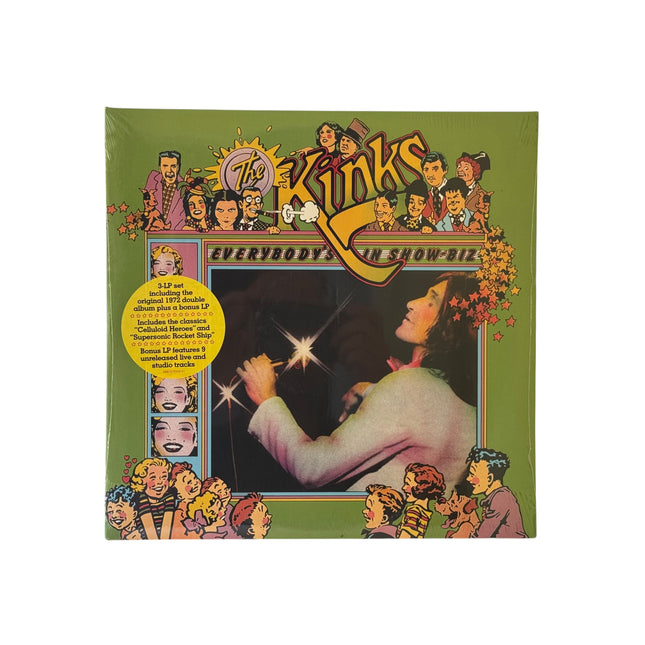 The Kinks - Everybody’s In Show-Biz Vinyl Record 3 LP
