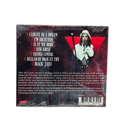 Alice Cooper - Live In Detroit 1971 CD