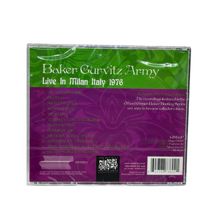 Baker Gurvitz Army - Live In Milan 76 CD