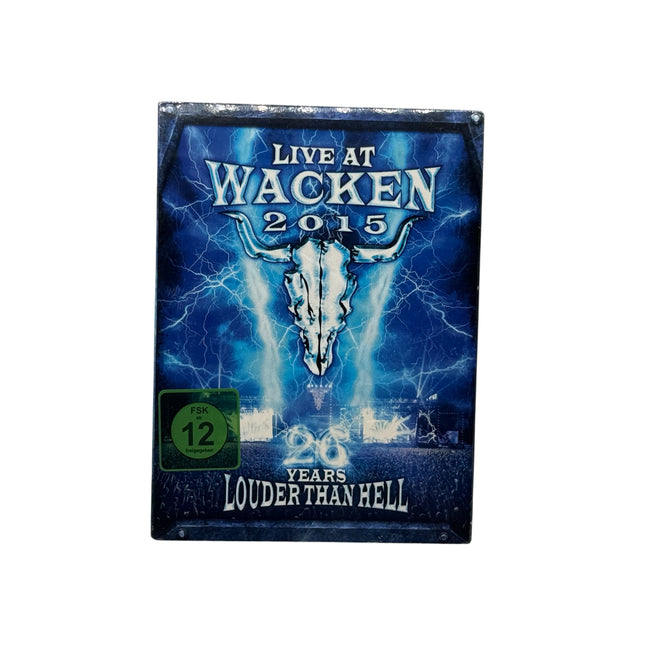 Live At Wacken 2015 - 26 Years Louder Than Hell 2 DVD & 2 CD Box Set