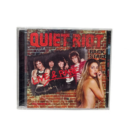 Quiet Riot - Back Stage Live & Rare CD