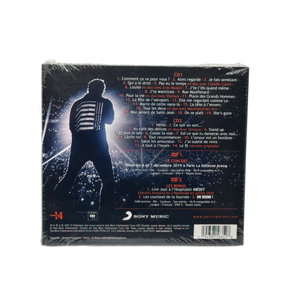 Patrick Bruel - Ce Soir Ensemble Tour 2019-2020 2 CD & 2 DVD
