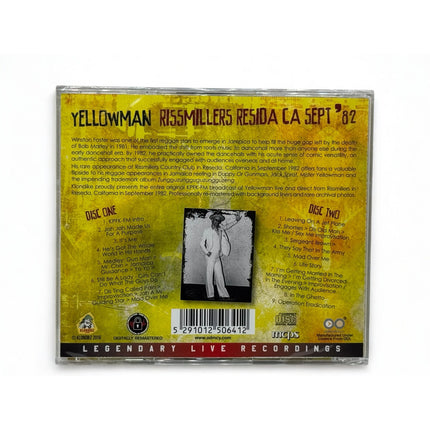 Yellowman - Rissmillers Resida CA Sept 82 2 CD