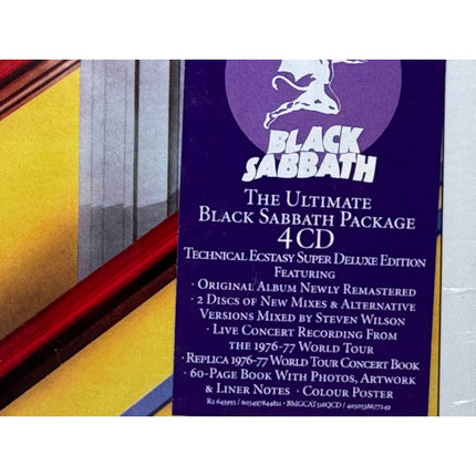 Black Sabbath - Technical Ecstasy Super Deluxe 4 CD Box Set