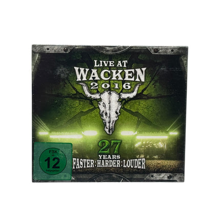 Live At Wacken 2016 - 27 Years Faster Harder Louder 2 DVD & 2 CD Box Set