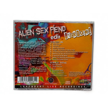 Alien Sex Fiend - Edit Overdose 2 CD