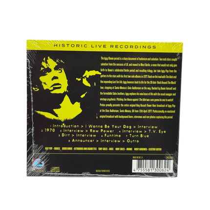 Iggy Pop Featuring David Bowie - Santa Monica 77 CD