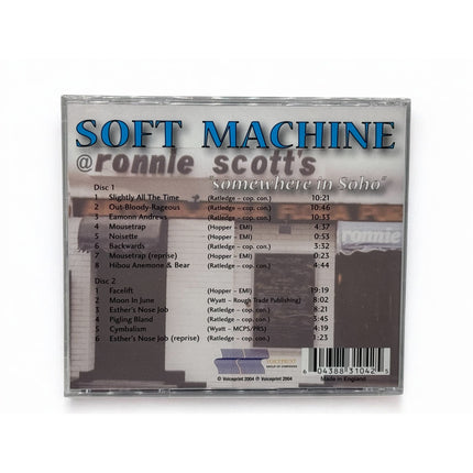 Soft Machine - Somewhere In Soho 2 CD