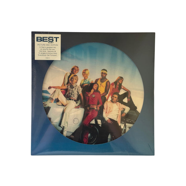 S Club 7 - Best The Greatest Hits Of Picture Disc Vinyl Record LP