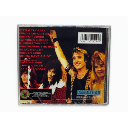 Quiet Riot - Back Stage Live & Rare CD