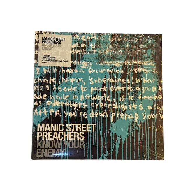 Manic Street Preachers - Know Your Enemy Vinyl Record 2 LP