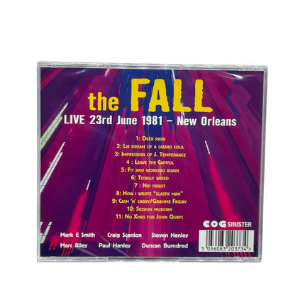 The Fall - Live 23rd June 1981 Jimmy’s Music Club New Orleans CD