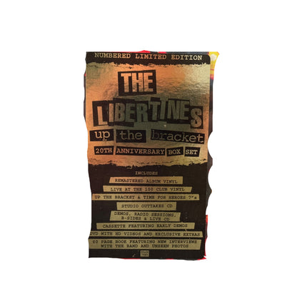 The Libertines - Up The Bracket Limited Edition Box Set 2 Vinyl Record LP, 2 Singles, 2 CD, Cassette & DVD