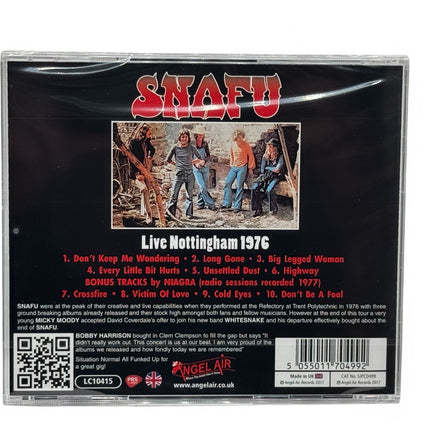 SNAFU - Live Nottingham 1976 CD